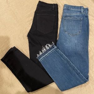 Lot of 2 GAP True Skinny Jeans